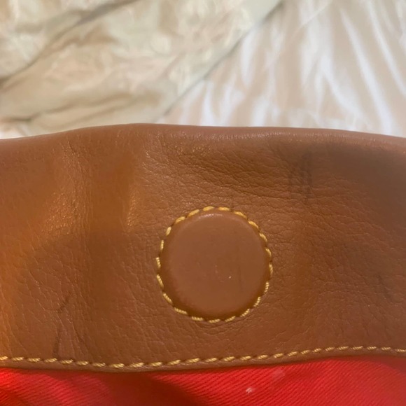 Dooney & Bourke Leather Handbag brown - Picture 9 of 11